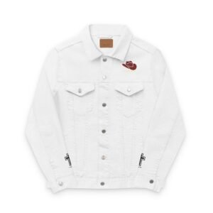 Unisex Embroidered Denim Jacket - Cowboy43Productions